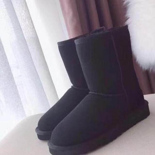 Natural Warm Leather Boots - Image 3