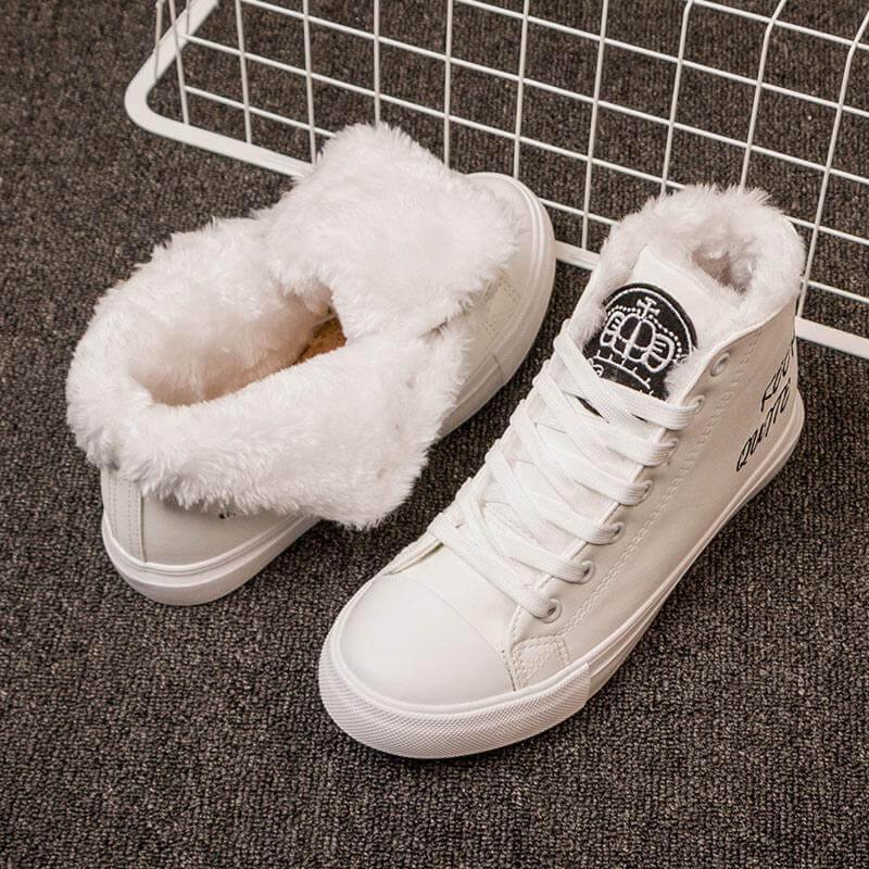 Low Ankle Fashion Winter Boots Sneakers - Image 1