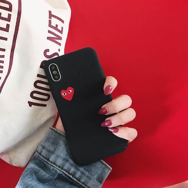 Hard Matte Love Solid Iphone Cases - Image 2