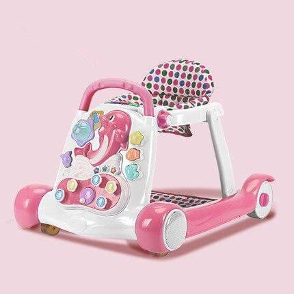 Anti-Rollover Multi-function Baby Walker with Music - Image 2