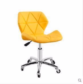 Simple Colorful Modern Office Home Bar Stools - Image 3
