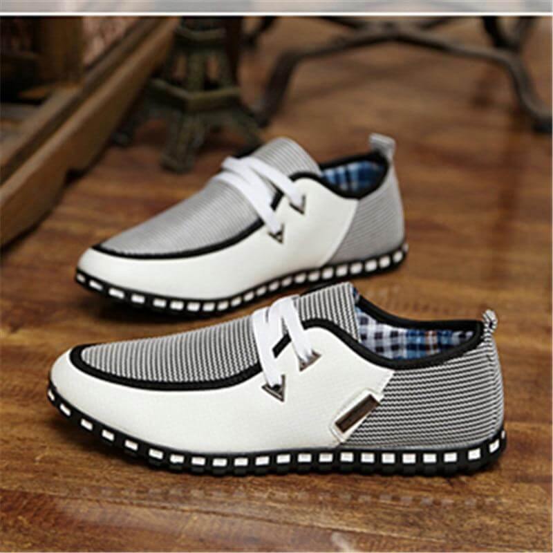Casual Lace-up Breathable Lace-up Men Shoes - Image 3
