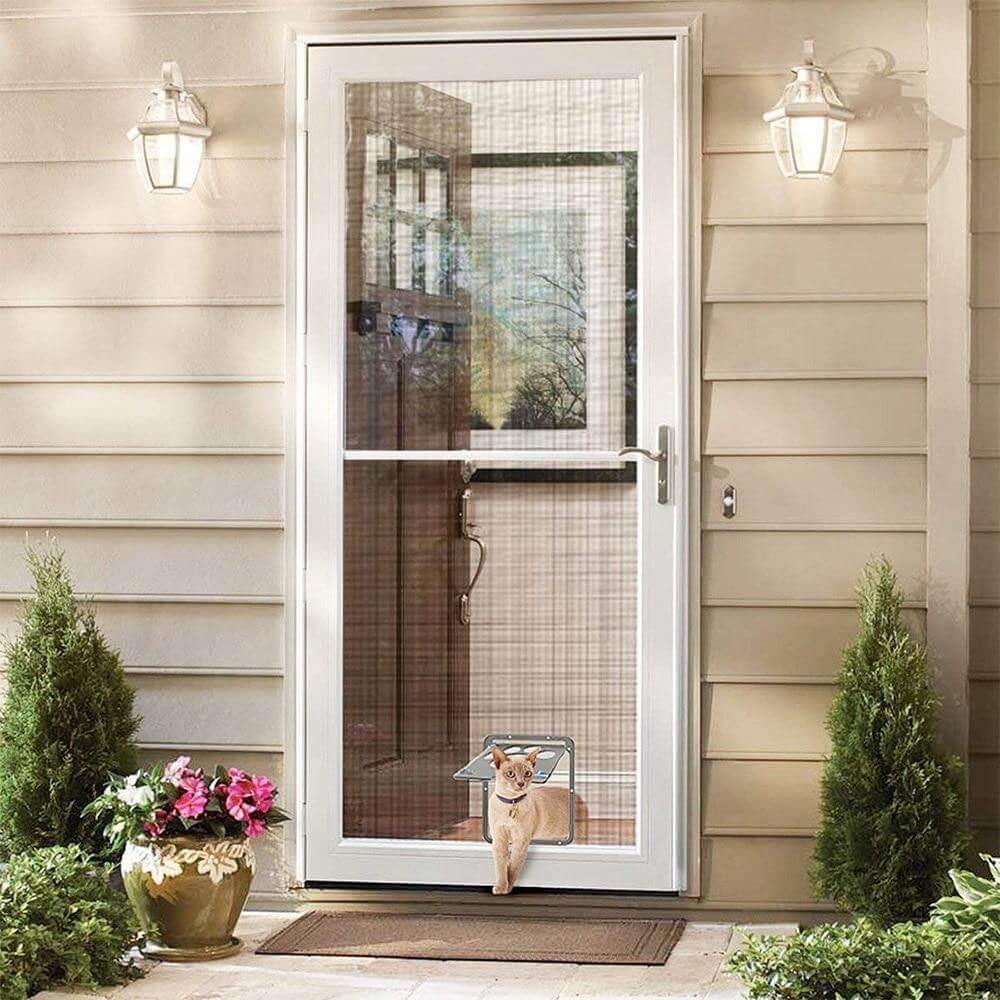Pet Footprint Pattern Screen Door - Image 3