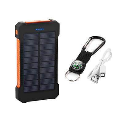 Waterproof  20000mAh Solar Charger PowerBank - Image 2