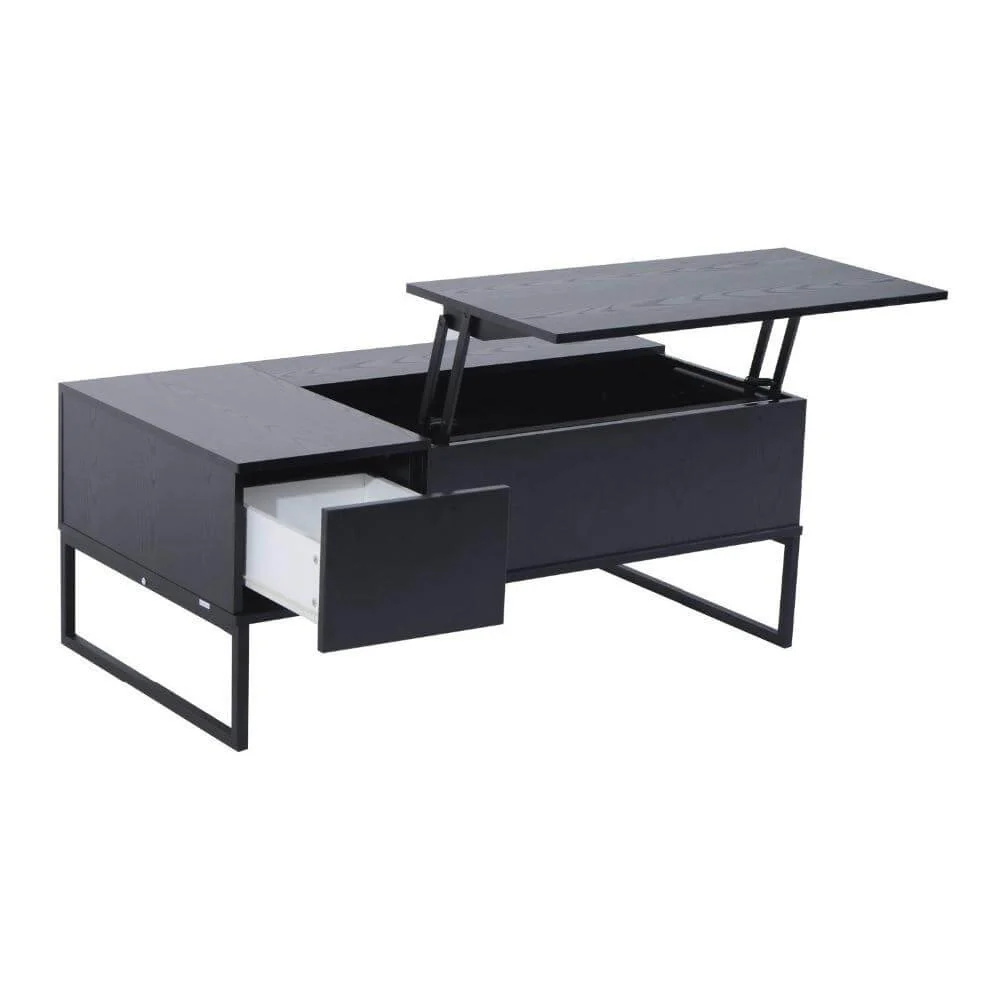Black Modern Lift Up Top tool for coffee table and desk - Image 1