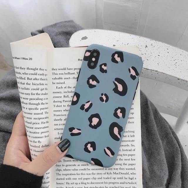 Cute Leopard Design Colorful Soft Iphone Cases - Image 2