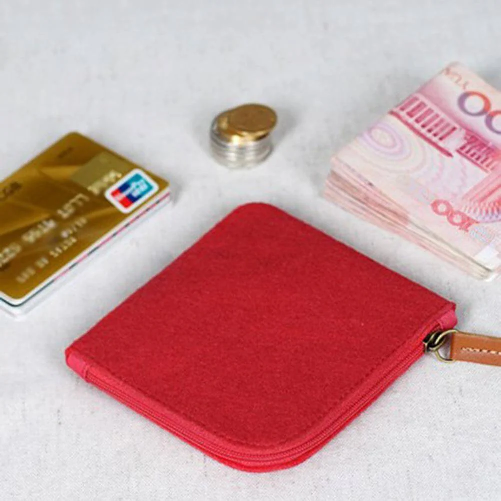 Felt Simple Zip Wallet - Image 2