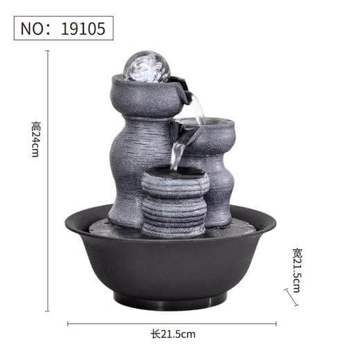 FengShui Resin Decorative Water Fountain - Image 2
