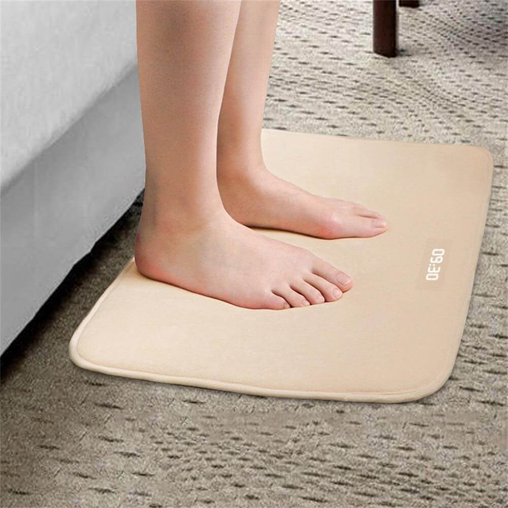 Pressure Sensitive Step on Rug Carpet Alarm Clock - Image 2