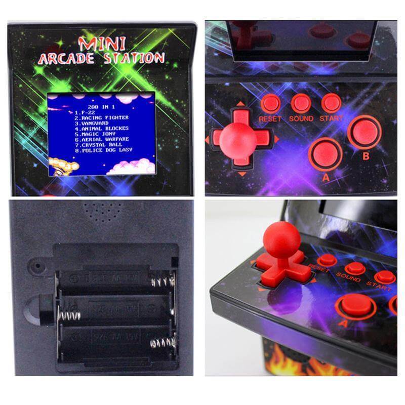 8-Bit Mini Arcade Games WITH Built-in 200 Classic Games - Image 3