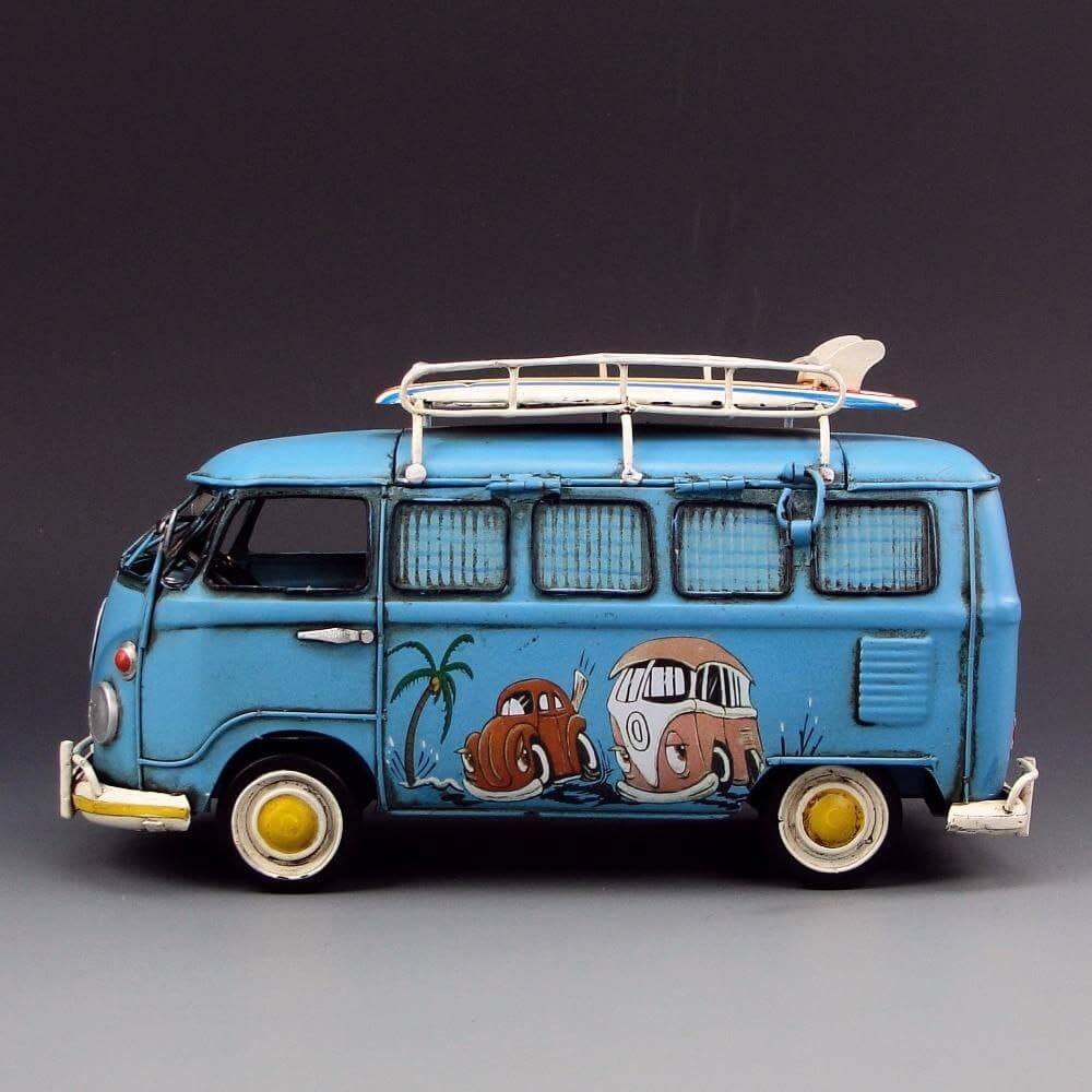 Antique Handmade Retro Busses - Image 3