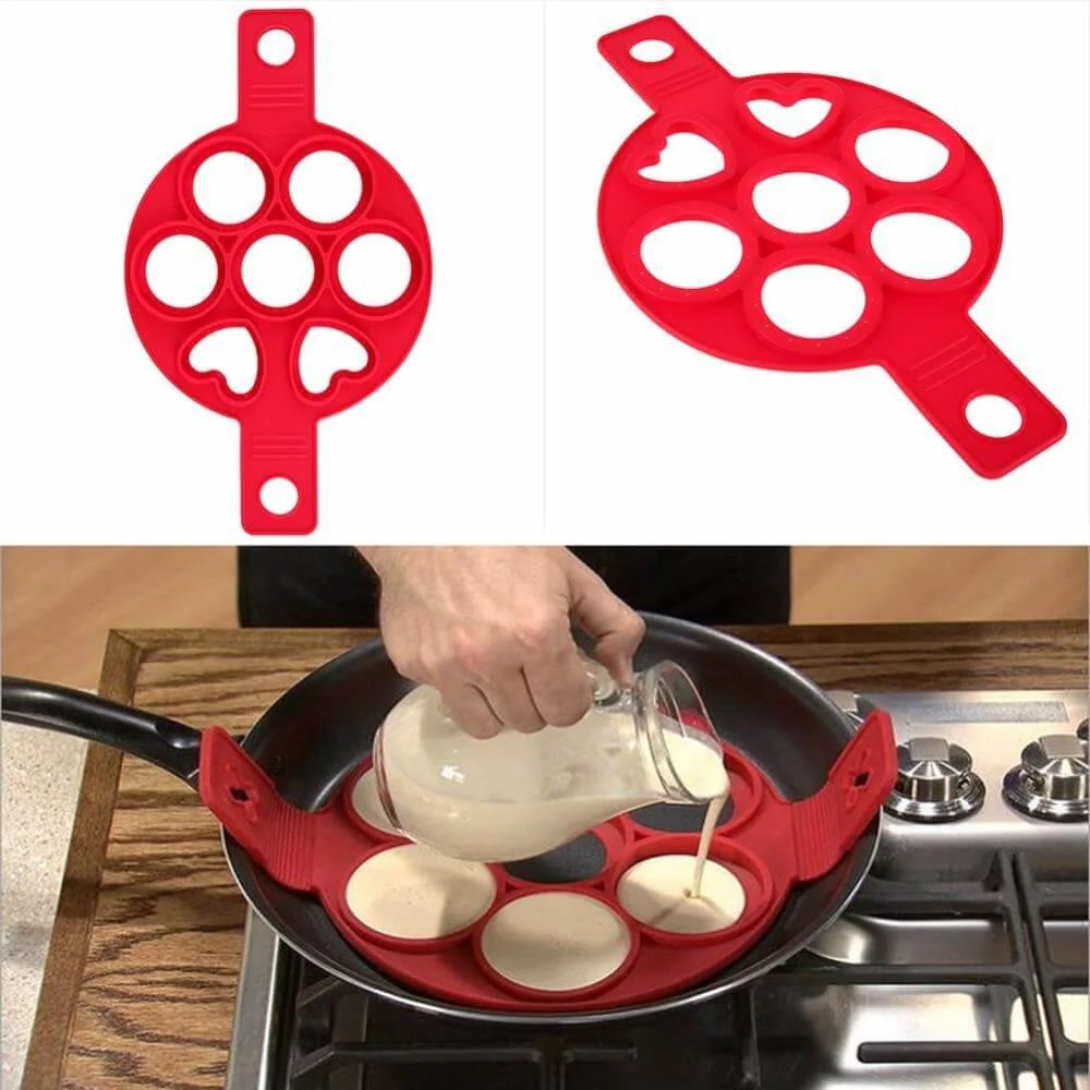 Nonstick Pancake Cooking Egg Maker Gadget - Image 1