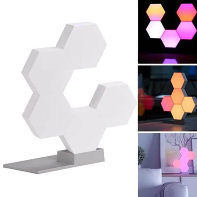 Creative Geometry Smart LED Night Light - Image 2
