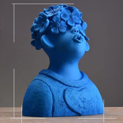 Simple Modern Resin Kid Vases - Image 3