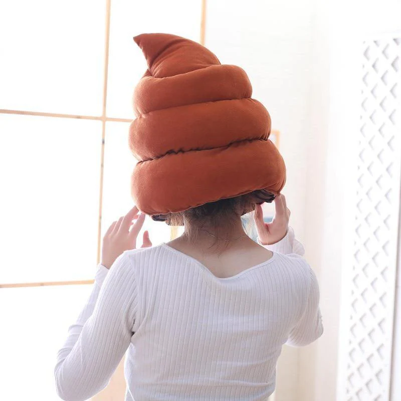 Poop Head Plush Pillow - Image 3