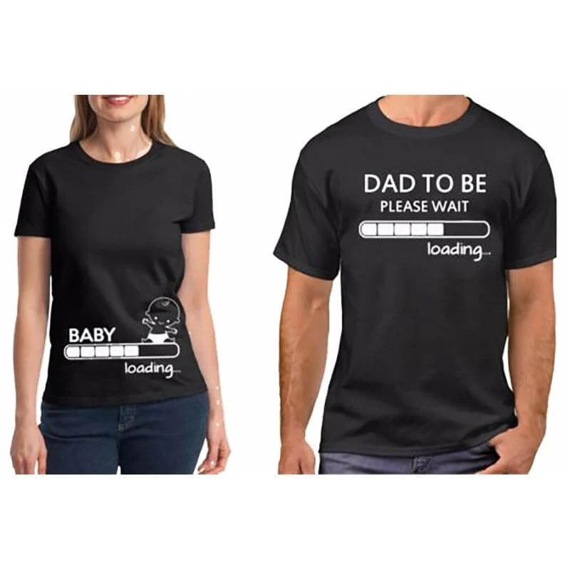 Baby Loading Funny T-shirt - Image 1