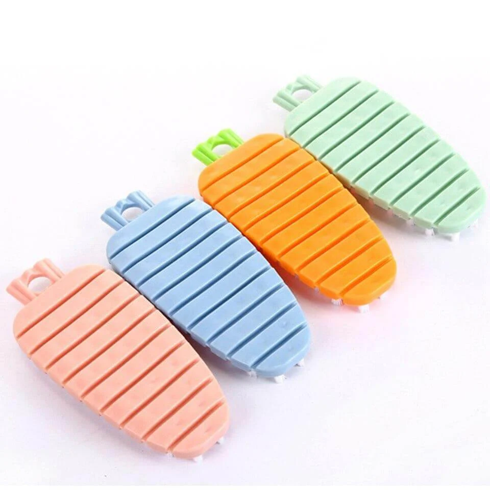 Fruit and Vegetable Washing Sponge Scrubber - Image 3