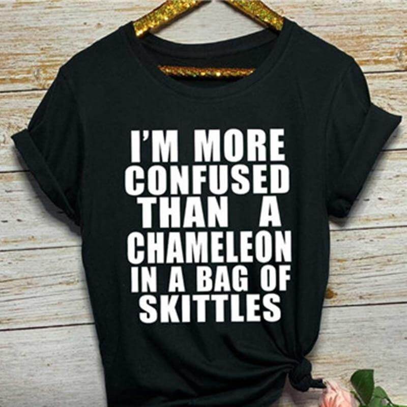 I'm more confused Funny T-Shirt - Image 1