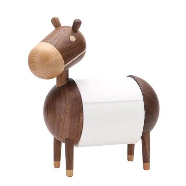 Animal Donkey Toilet Paper Holder - Image 3