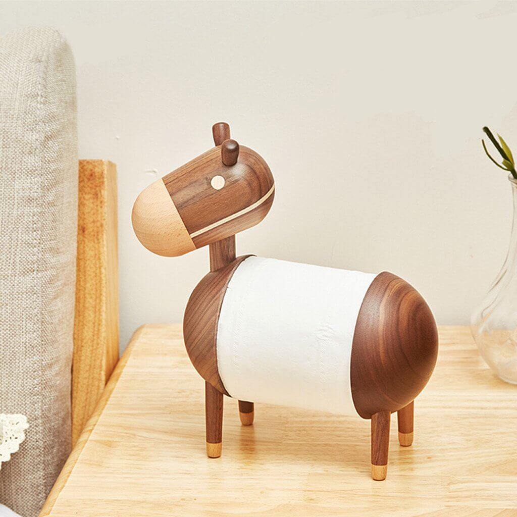 Animal Donkey Toilet Paper Holder - Image 2