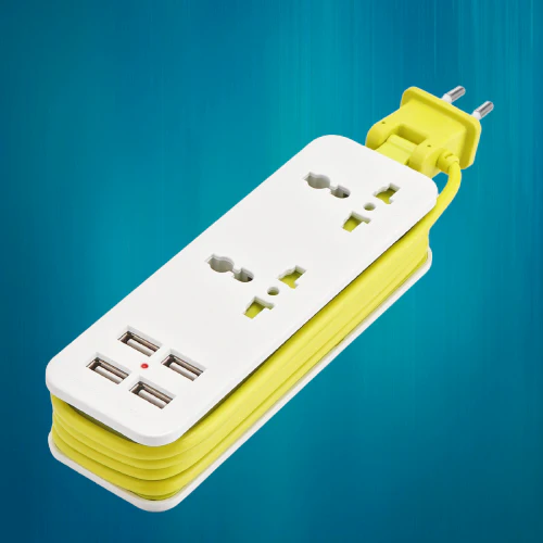 Portable Travel Surge Protector Outlet - Image 1