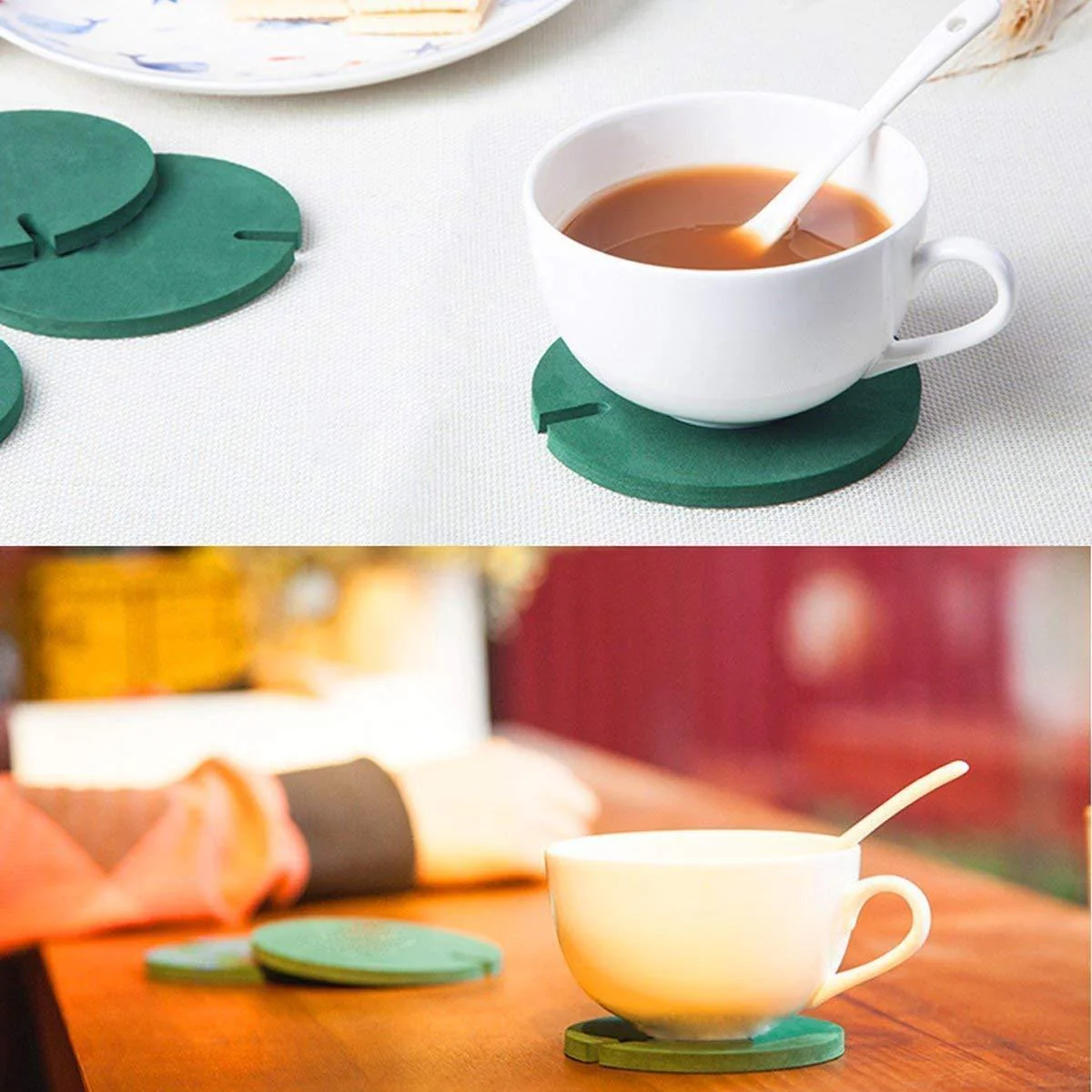 Non-Slip Cactus Coaster Set - Image 2