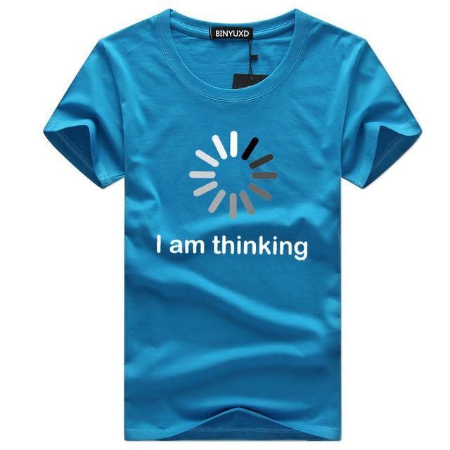 I am thinking Funny Tshirt - Image 3