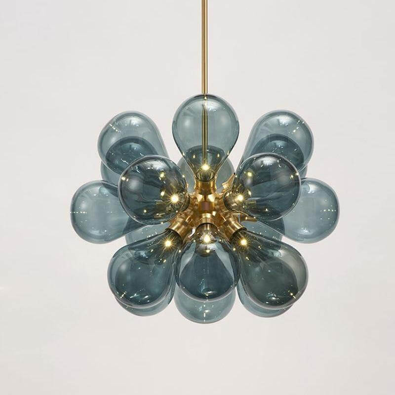Glass Bubbly Parlor Pendant Lamp - Image 1