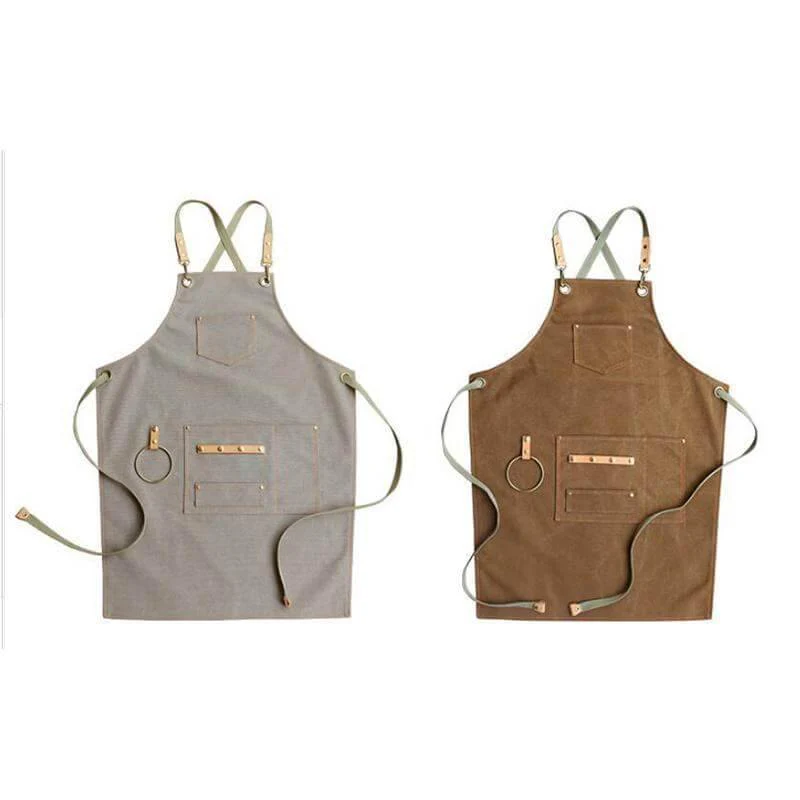 Vintage Leather Chef Apron - Image 2