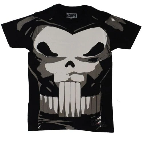 Punisher Costume Marvel Comics Adult T-Shirt - Image 2