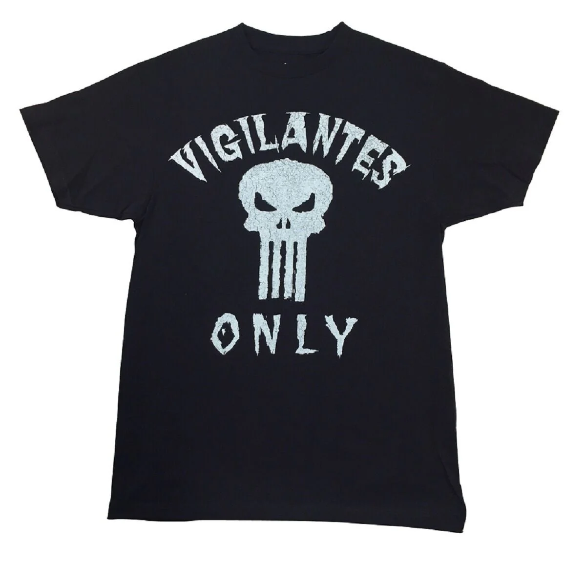 Punisher Vigilantes Only Marvel Comics Adult T-Shirt - Image 1