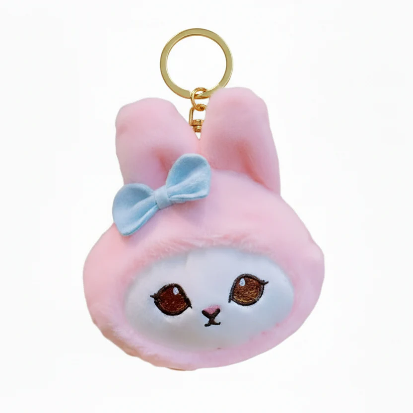 Mofusand Sanrio My Melody Coin Purse Keychain - Image 1
