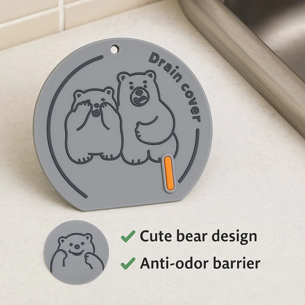 Sink Strainer Water Stopper Anti-Odor Mat - Image 2
