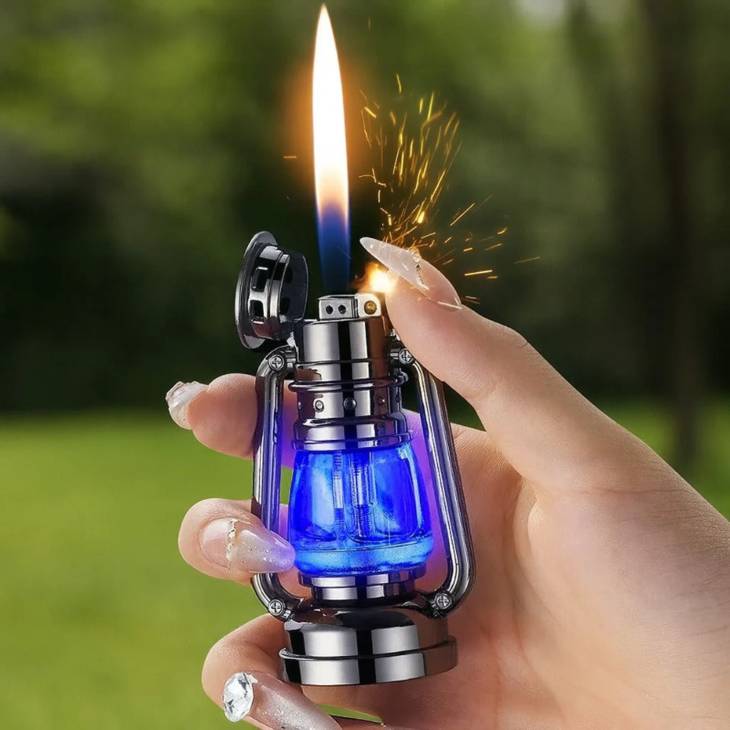 Mini Retro Flame Lantern Torch Lighter