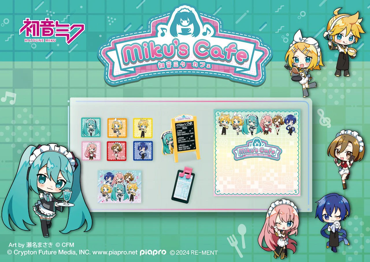 RE-MENT - Vocaloid - Hatsune Miku's Cafe Miniature Figure Blind Box - Image 2