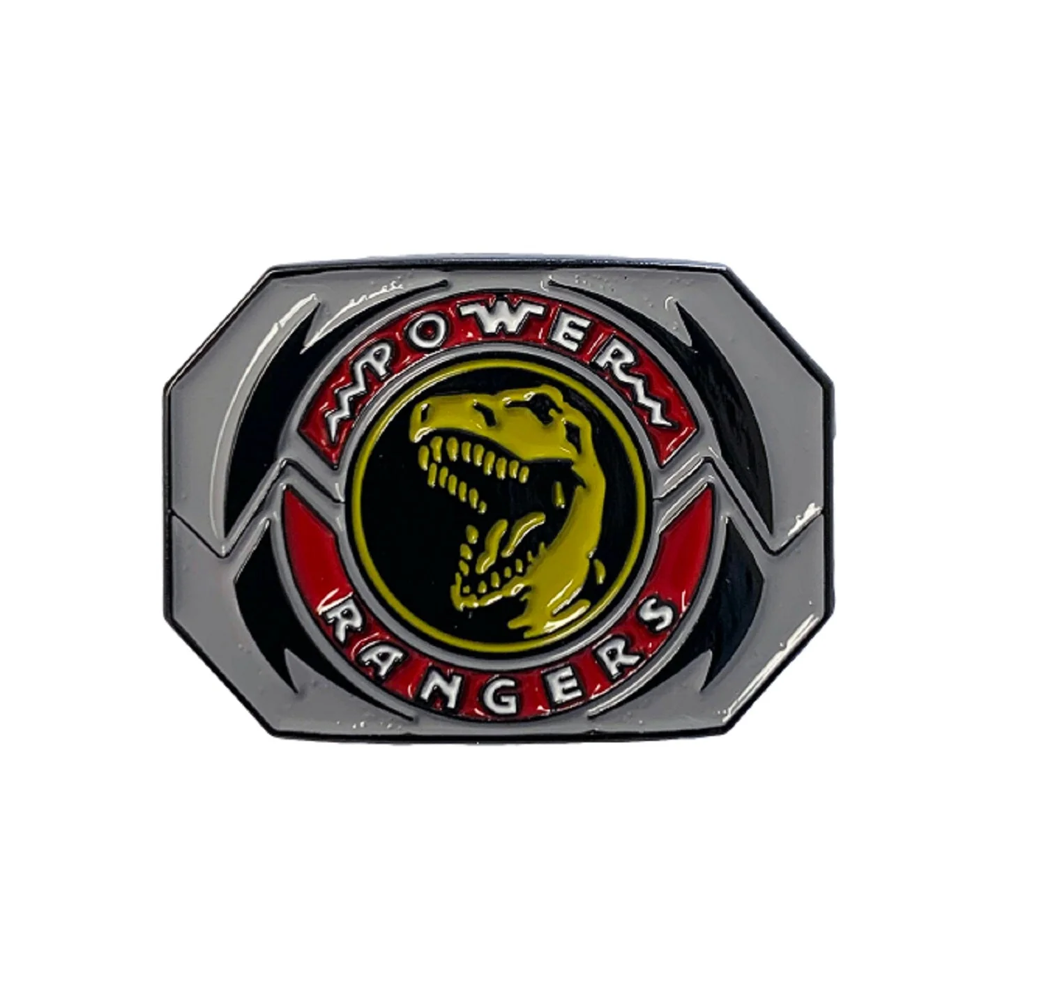 Power Rangers Red Ranger Mask and Emblem 2 Pack Enamel Pin set - Image 3