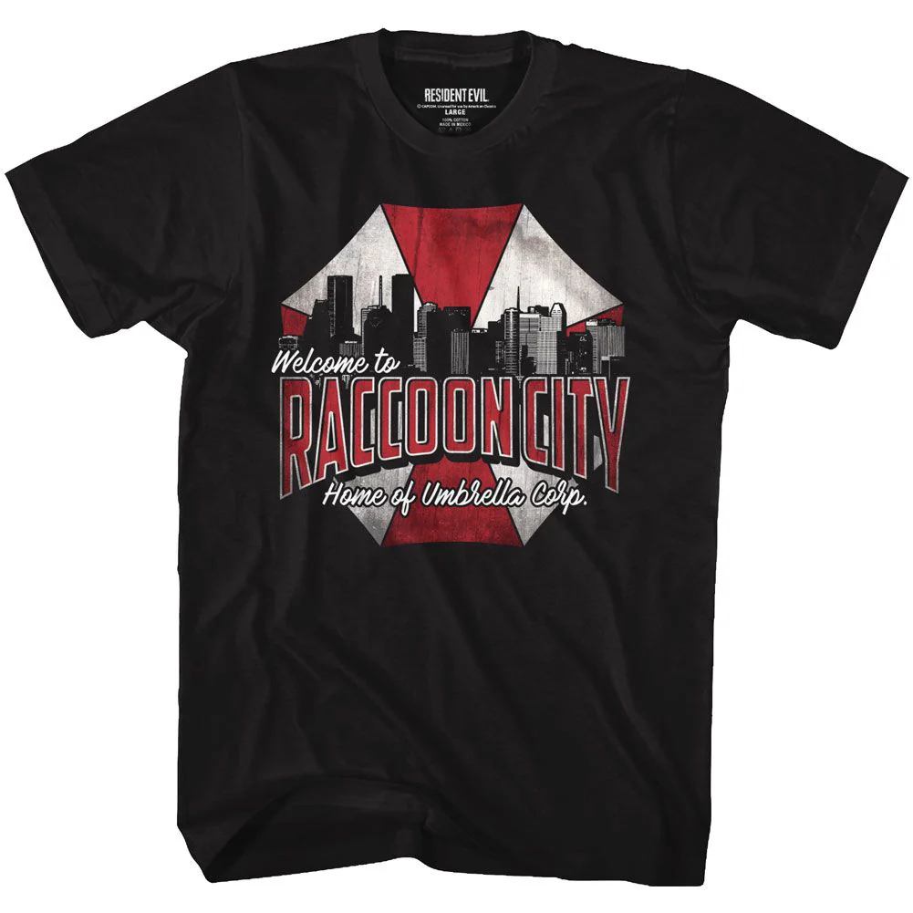 Resident Evil - Raccoon City - Officially Licensed Adult T-Shirt - Image 1