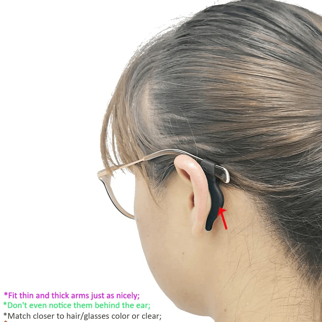 10 Pcs Anti-Slip Silicone Glasses Holder Hook - Image 2