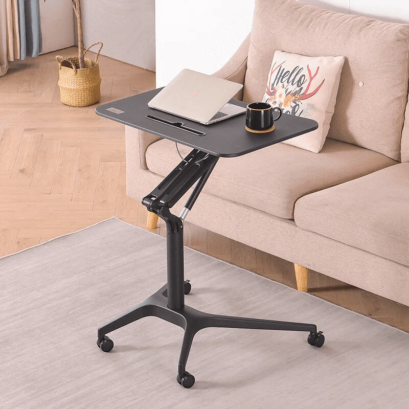 Modern Japanese Movable Adjustable Sit/Stand Desk - Image 2
