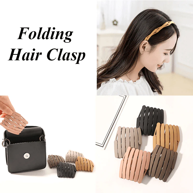 Foldable Telescopic Easy Collapsible Hairband - Image 1