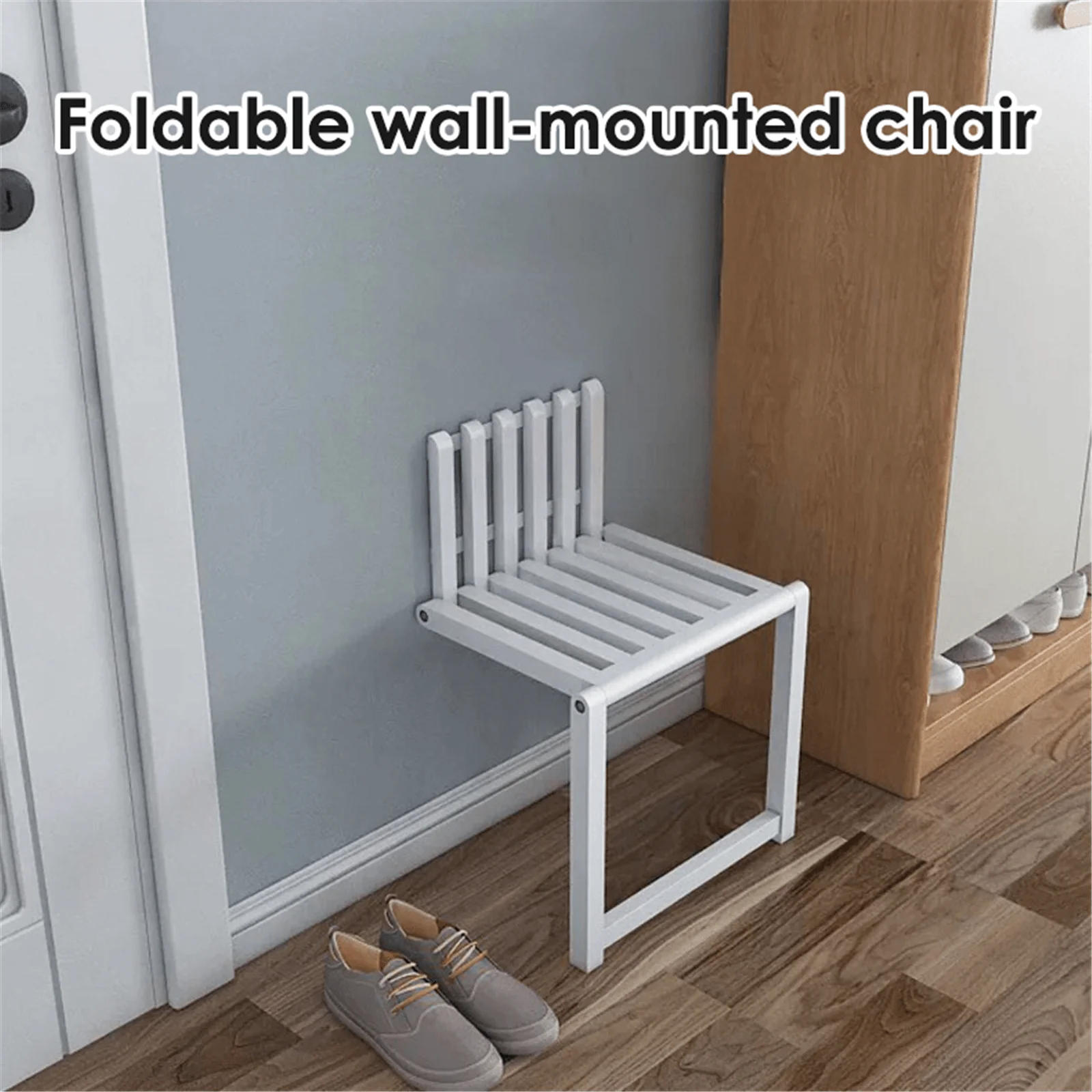 Wall-mounted Folding Chair - Image 1