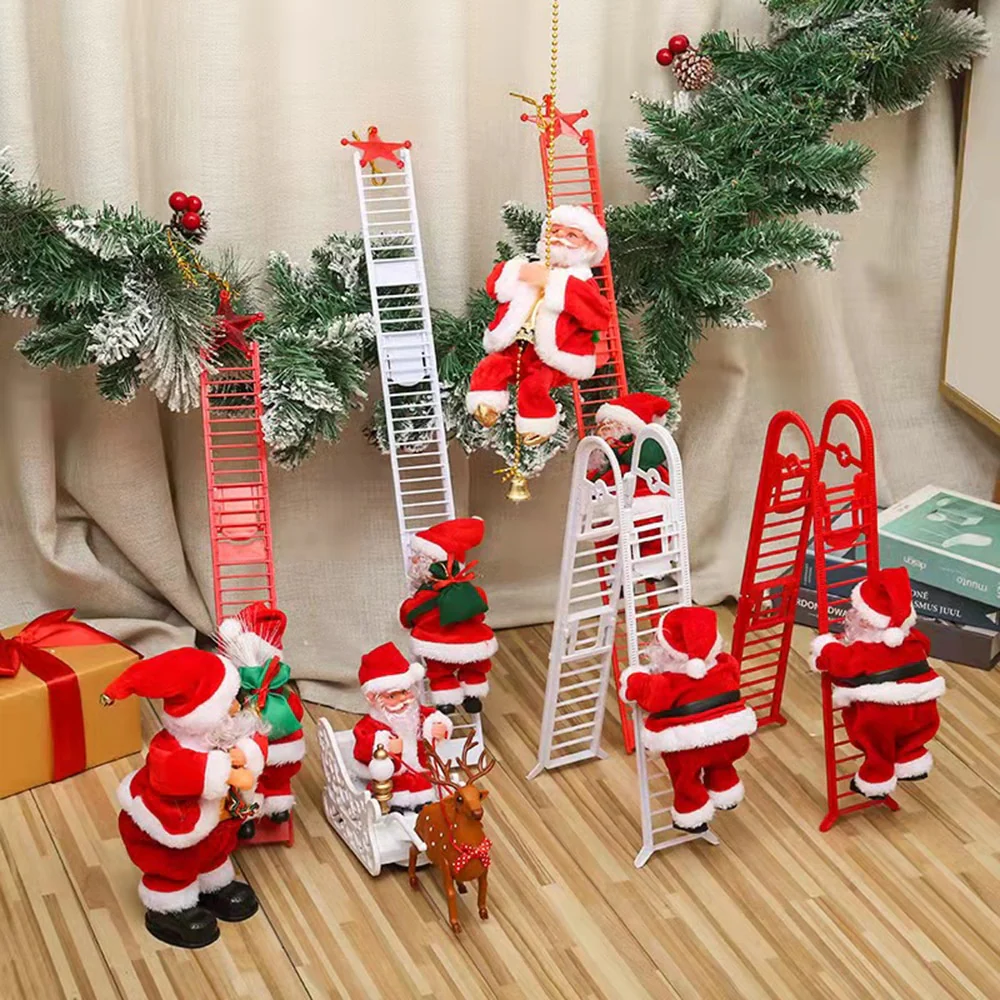 Electric Christmas Santa Claus Decor Toys - Image 2