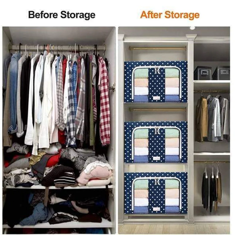 Foldable Home Stuff Storage Box - Image 2