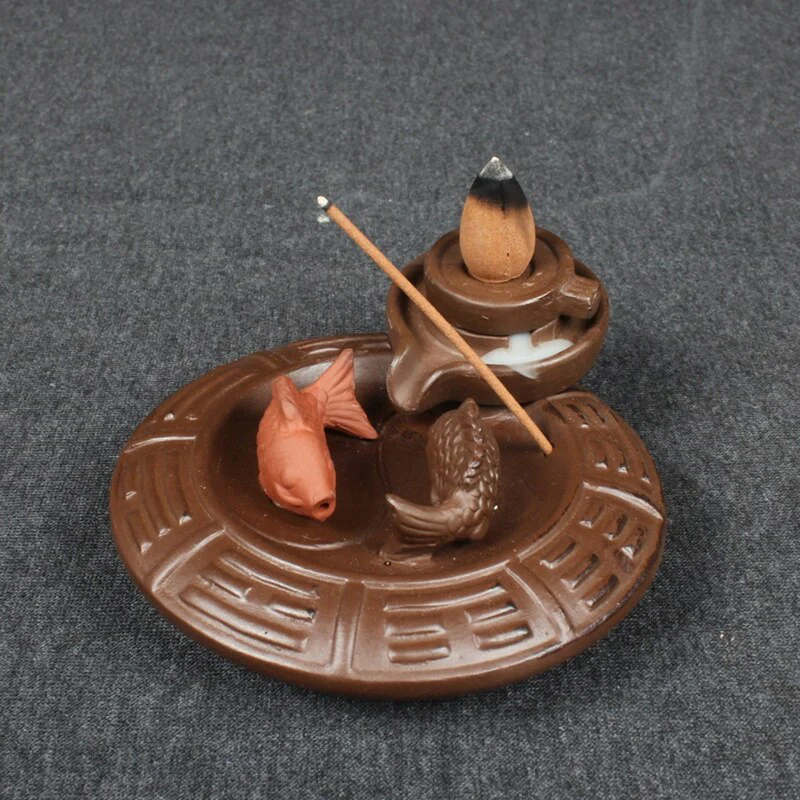 Aromatherapy Creative Ceramic Incense with Stick Holder