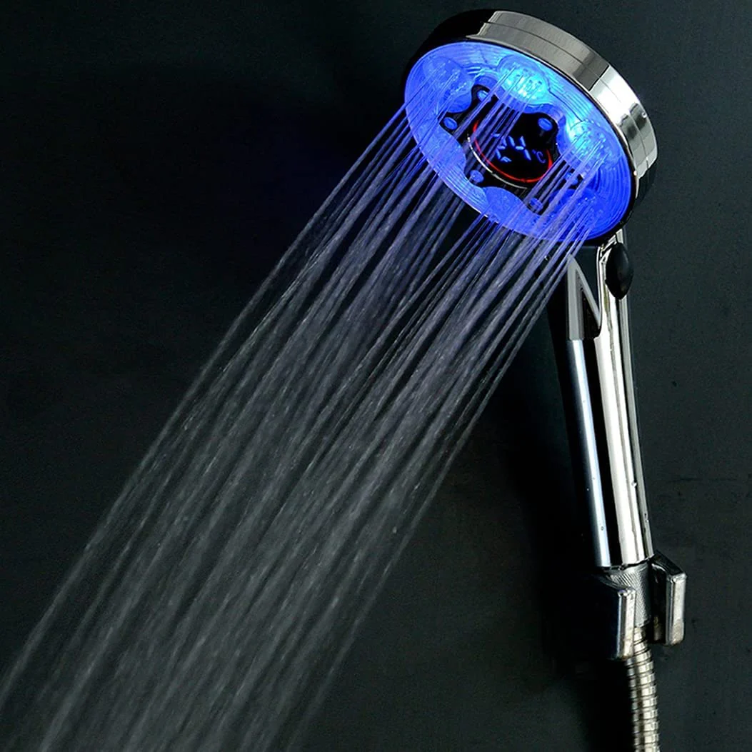Digital Temperature Sensor LED Shower Head - Image 1