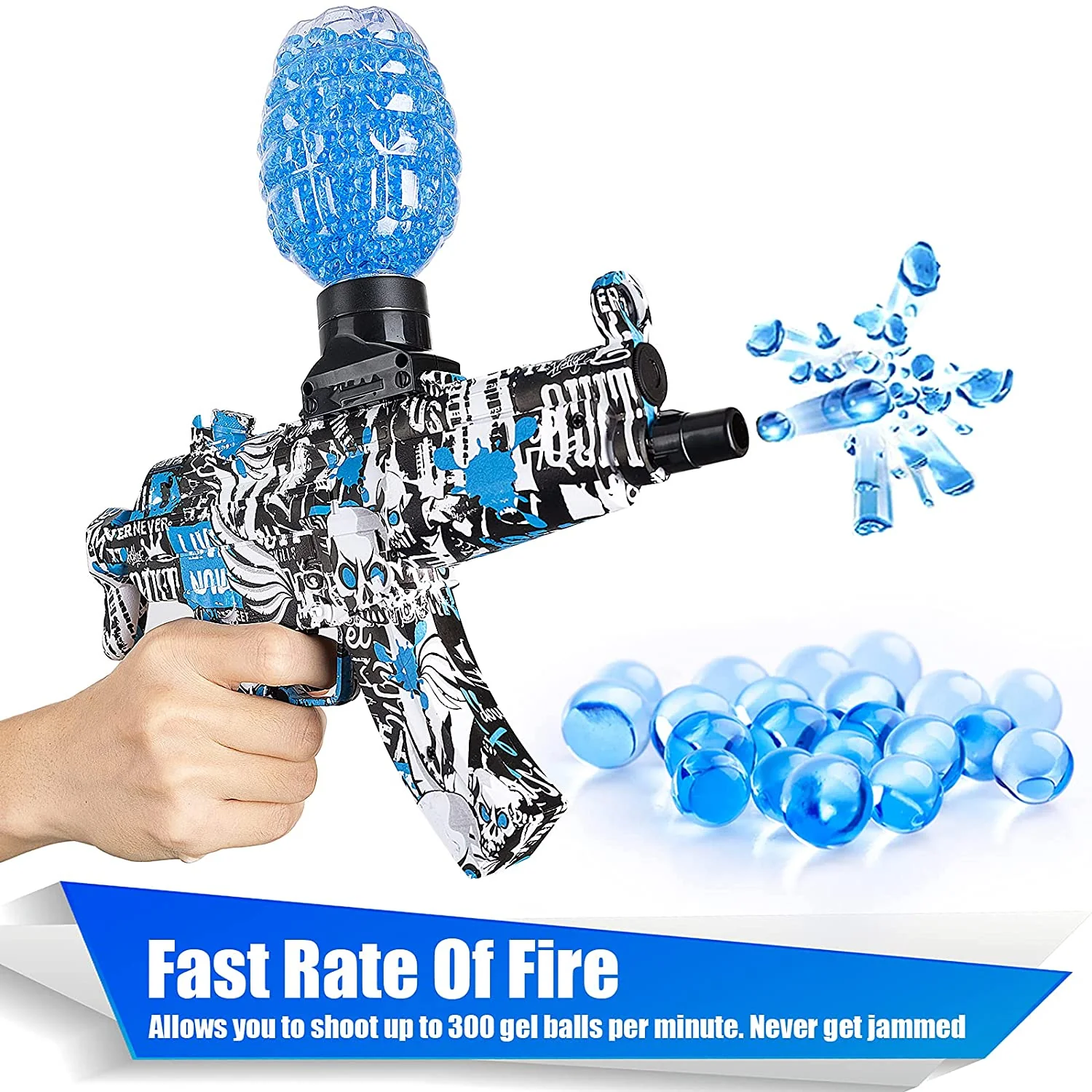 Kids Soft Water Bullet Toy Gun - Image 2