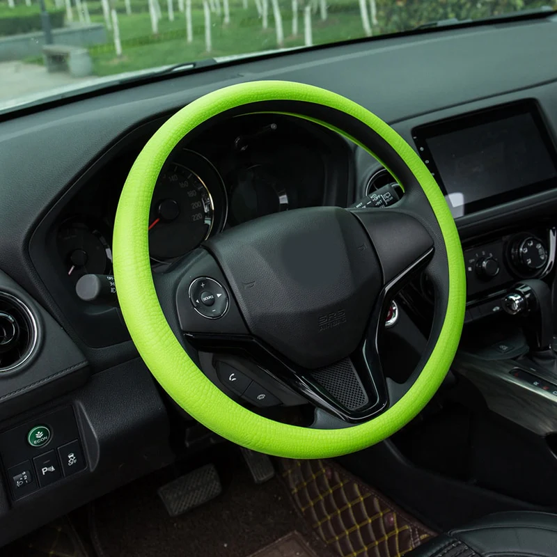 Car Styling Anti-slip  Steering Wheel Cover - Image 3