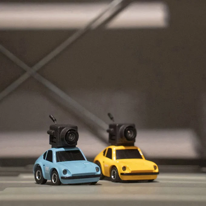Remote Control Camera Mini Car with Goggles - Image 1