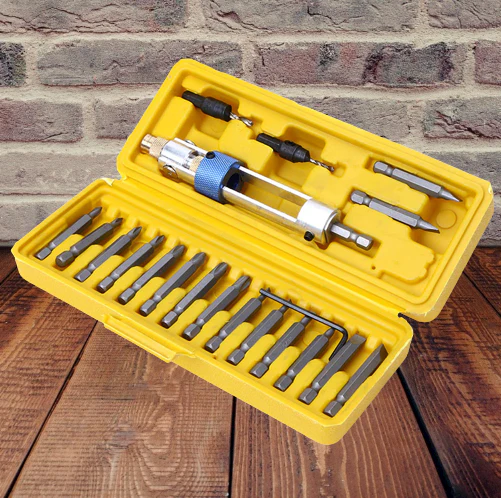 Multifunctional Electric Drill Head Screwdriver Set - Image 1