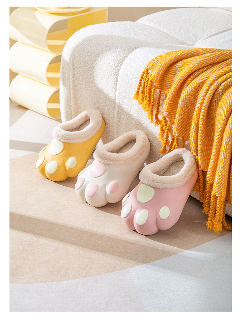 Big Cat Claws Warm Slippers - Image 3